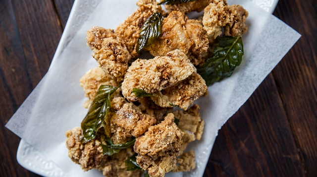 Popcorn Chicken.
