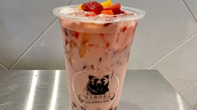 Strawberry Milk Tea.