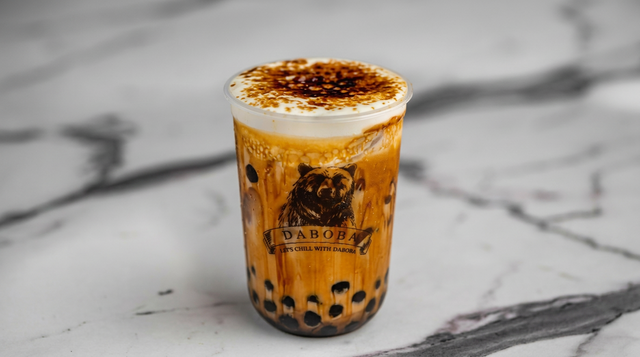 Roasted Brown Sugar Pearl Milk Tea.