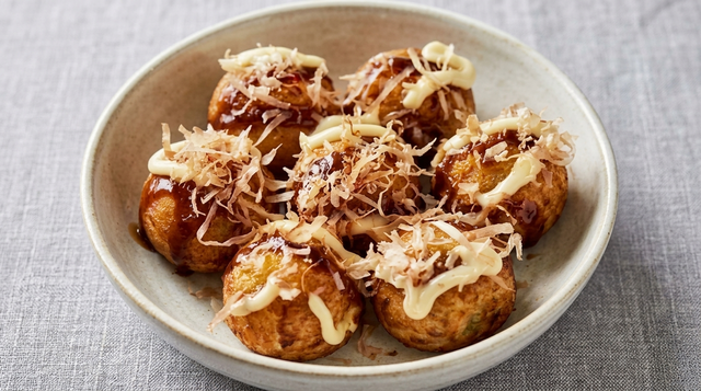 Takoyaki.