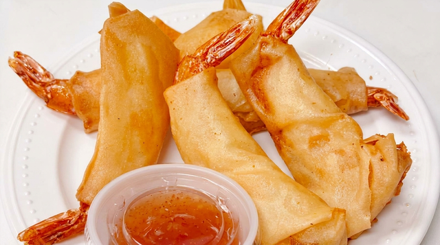 Shrimp Rolls.
