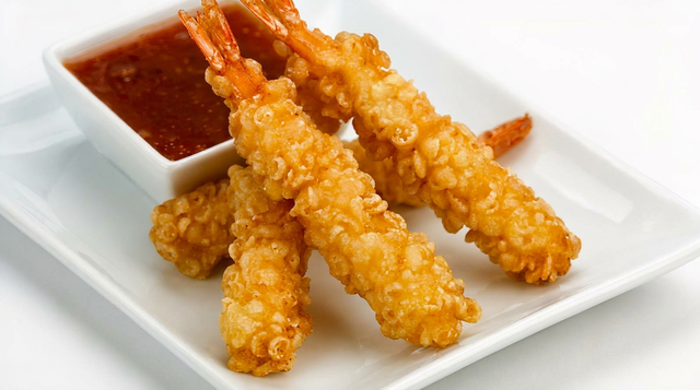 Shrimp Tempura.