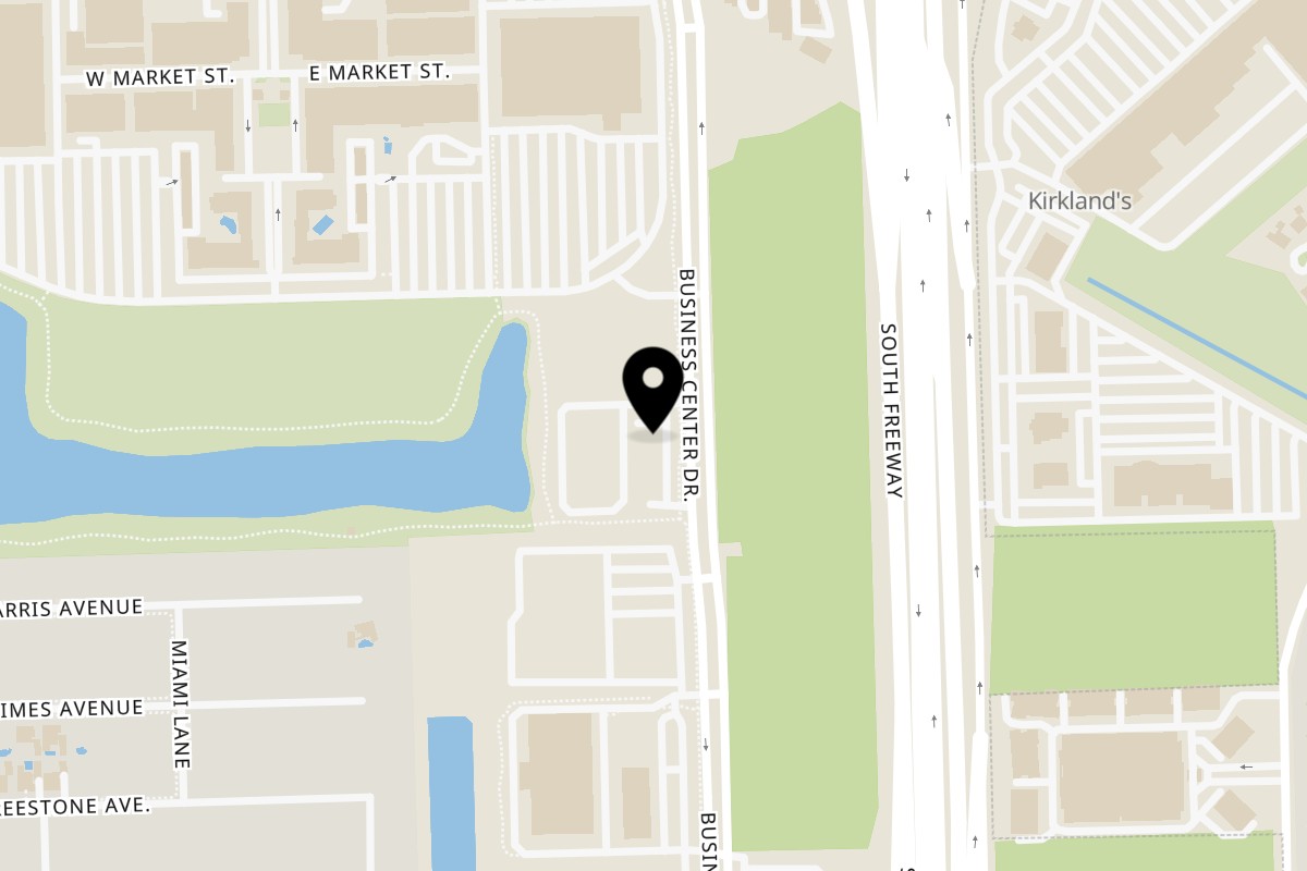 Map showing the location of DABOBA Pearland on 3300 Business Center Dr #160 in Pearland